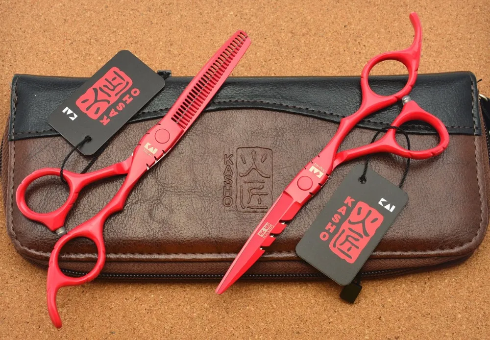 727 5.5'' 16cm Kasho TOP GRADE Hairdressing Scissors 440C