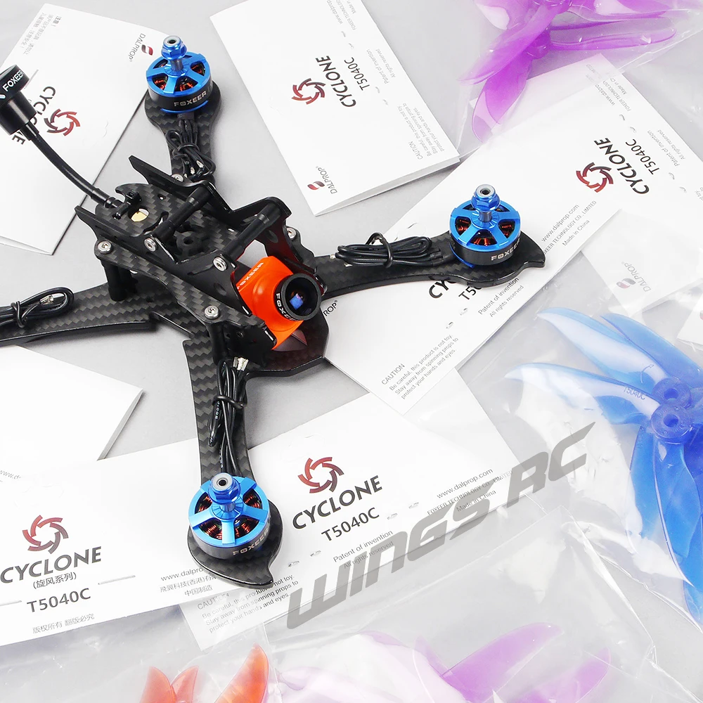 12 пар DALPROP CYCLONE T5040C PRO T5040V2 5040 3 Лопасти/tri-Blade Пропеллер для FPV Фристайл Дрон Квадрокоптер Рамка комплект