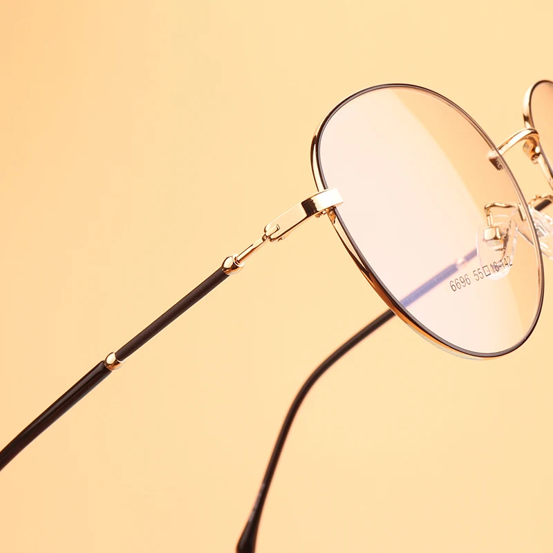 Stgrt Web Sensation Retro Optical Glasses Frame Round Shape Can Put Prescription Glasses For Unisex 