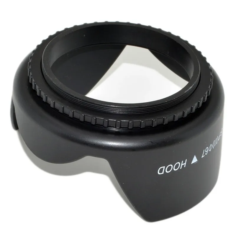 КРЫШКА ОБЪЕКТИВА 49 мм 52 55 58 62 67 72 77 с резьбой лепестками цветов для Nikon Canon Sony Fuji Olympus
