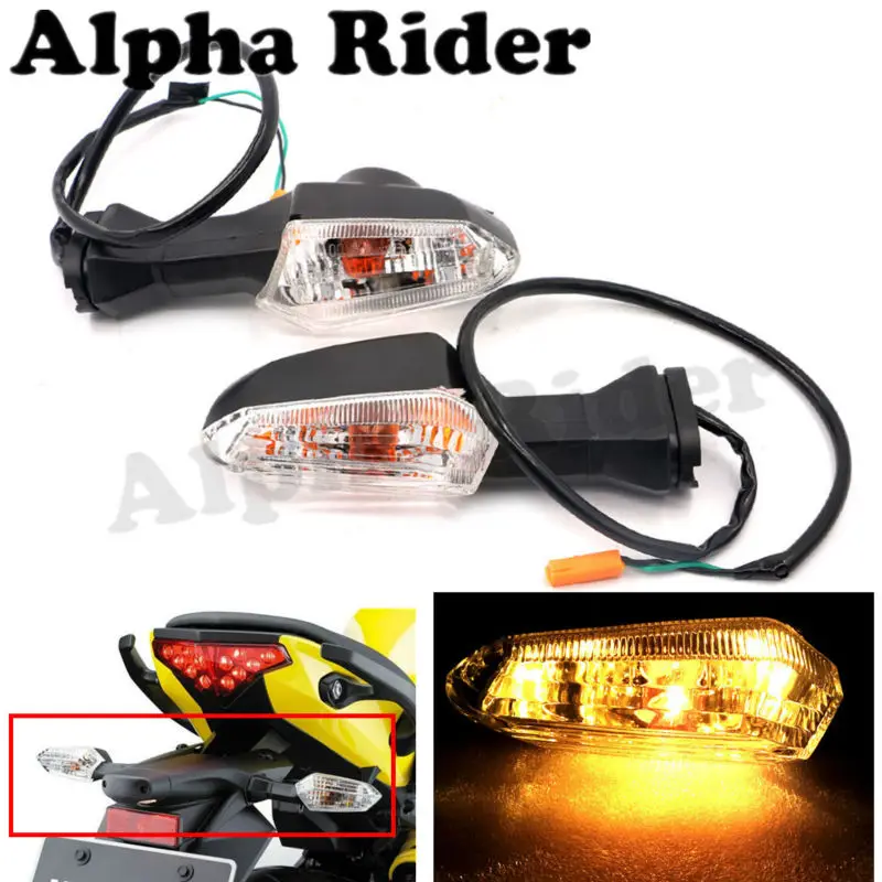 

Front/Rear Turn Signals Light Blinkers Indicators for Kawasaki EX Z250 Z300 Z750 Z800 Z1000 Versys 1000 Ninja 650 750 ER6N ER6F