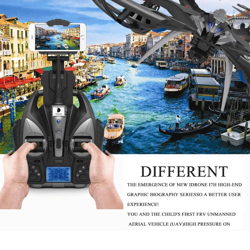 

4CH 6 Axis Professiona RC Drone i7h Wifi FPVwiht HD Camera Video Remote Control Toys uadcopter Helicopter Aircraft Plane