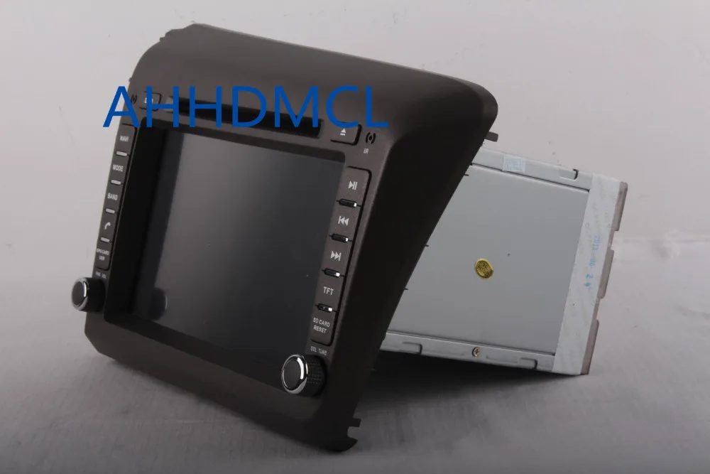 Flash Deal AHHDMCL Car Multimedia Player Stereo Radio Audio DVD GPS Navigation For Civic 2012 2013 Left Hand Drive 2