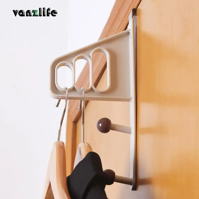 Vanzlife держатель для ключей настенный крючок для полотенец вешалка для одежды для ванной комнаты органайзер для шляп крючок на дверь бейсболка hoder - изображение