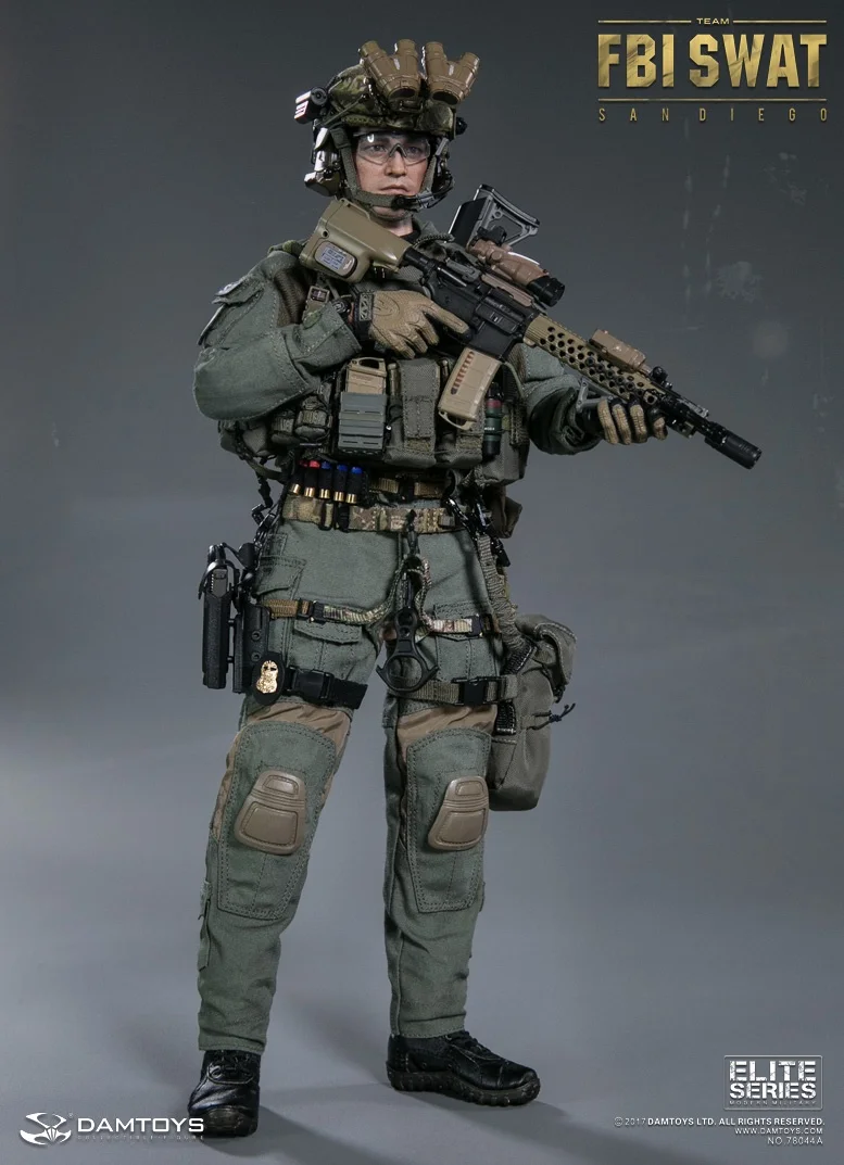 Плотина игрушки 78044A элитная Серия США FBI SWAT команда агент Сан DIEGO 1/6 фигурка|1/6