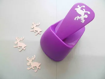 

free shipping 1.5"(3.8cm) elk shape save power eva foam craft punch Scrapbook Handmade punchers DIY hole punches puncher