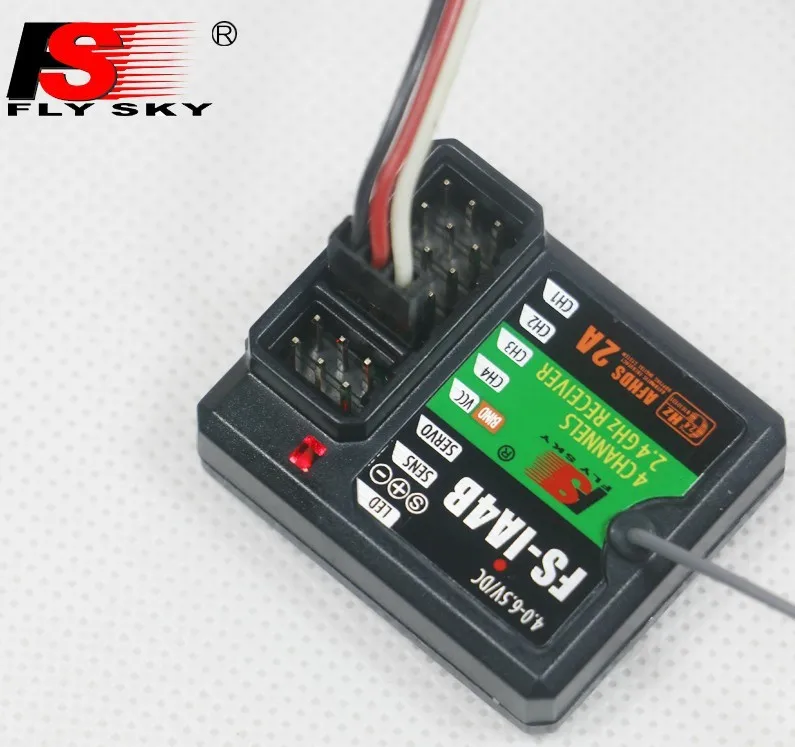 

Brand New FS-iA4B 2.4G 4CH Receiver PPM Output with iBus Port For Flysky i4 i6 i10 iT4S Transmitter