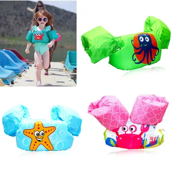 

Baby Chileren Arm Ring Save Vest Float Swimsuit Swim accessories Foam Safety Boy Girl Cartoon Cute Swimsuit Beachwear Drop ship