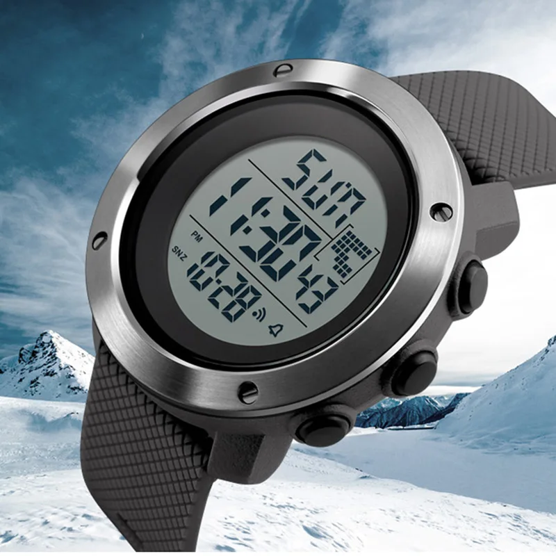 #Best Mens Sports Watches Women Dive 50m Digital LED Military Watch Men Fashion Casual Electronics Wristwatches reloj hombre SKMEI