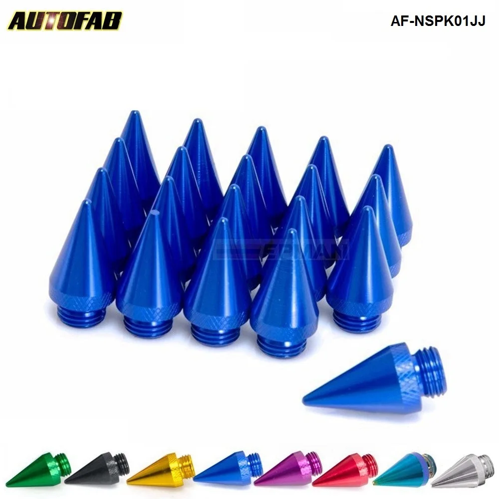 

20PCS Fantastic Look Aluminum Wheel Lug nuts Spikes Spear tip Extened Tuner Jdm Racing (Spikes Size:M14x1.5) AF-NSPK01JJ