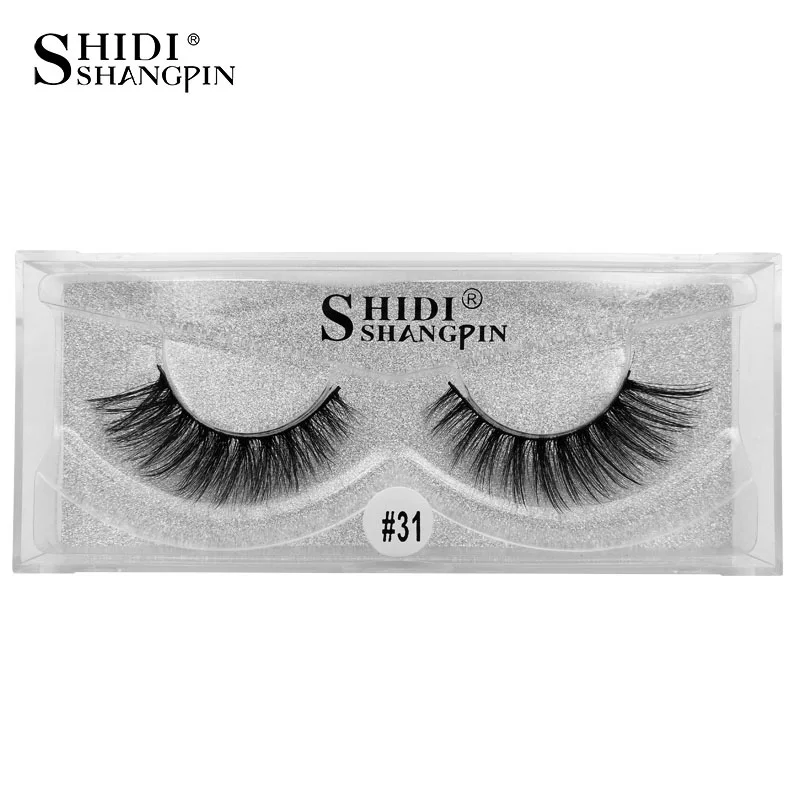 

1 Pair 3d mink lashes natural eye lash 3d volume mink eyelashes beauty false lashes strip eyelash extension fake faux eyelashes