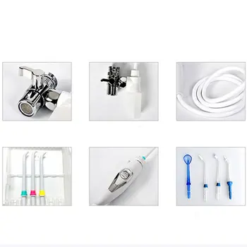 

Vaclav Faucet Water Flosser Oral Dental Irrigator Dental Flosser Floss Water Jet Floss Pick Oral Irrigation Water Dental Pick