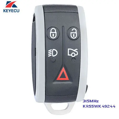 Замена дистанционного брелока 315 МГц PCF7953A для Jaguar XF XFR XK XKR KR55WK49244