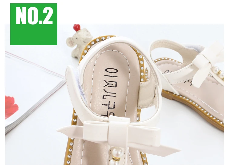 COZULMA 2019 детская летняя обувь для девочек сандалии сланцы детские пляжные сандалии принцессы с жемчугом бисер обувь бантом