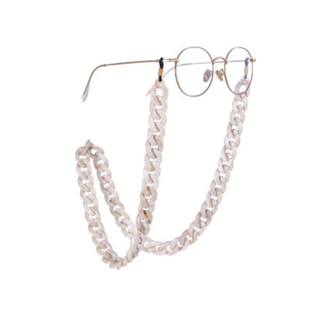 

Hot Sale 1PC Acrylic Eyeglass Chain Anti-slip Eyewear Cord Holder Neck Strap Reading Glasses Rope Men Women Unisex Eyewear Strin