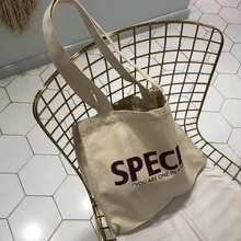 Холщовая Сумка Для Покупок Сумка для переноски через плечо экологический многоразовый мешок женские сумки для покупок