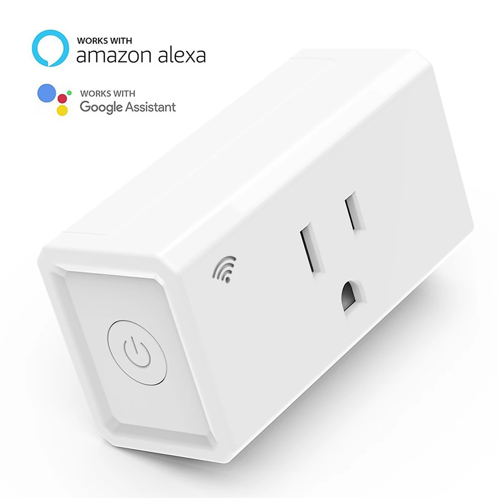 Wifi интеллектуальная розетка для дистанционного управления US розетка Alexa Google Assistant приложение управление энергопотреблением домашняя умная розетка