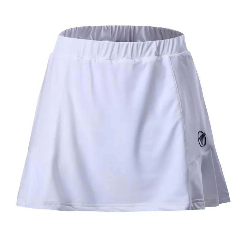 Высокое качество Для женщин теннисная юбка универсальная анти спортивные бадминтон юбка плиссированные юбки теннисная юбка-шорты для девочек шорты Прямая