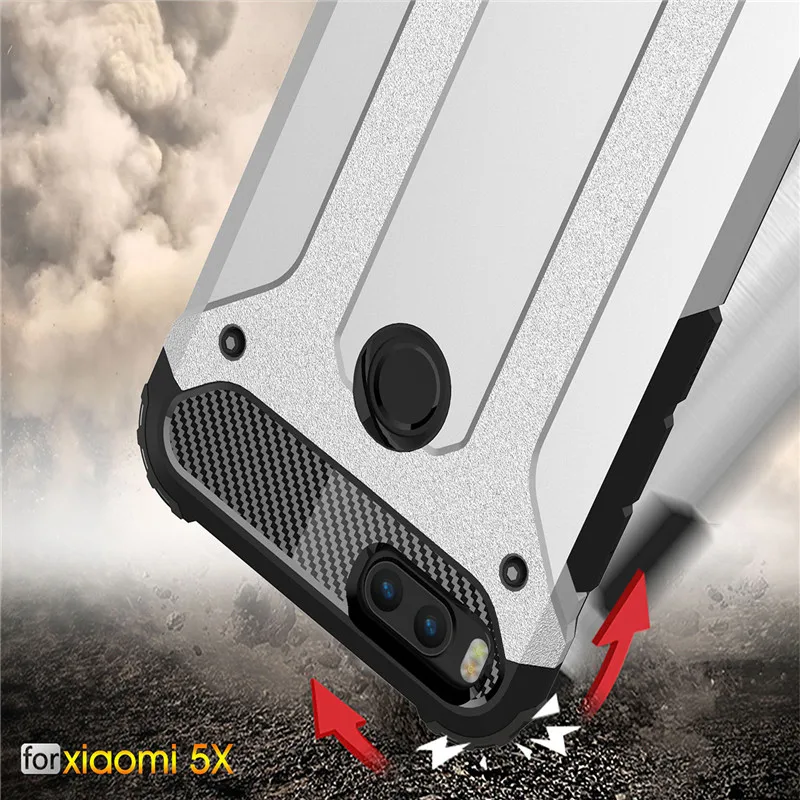 MLLSE Strong Hybrid Tough Shockproof Armor Phone Back Case For Xiaomi Mi5XMax 2Redmi 5ANote 5A Hard Rugged Impact Cover Funda (6)