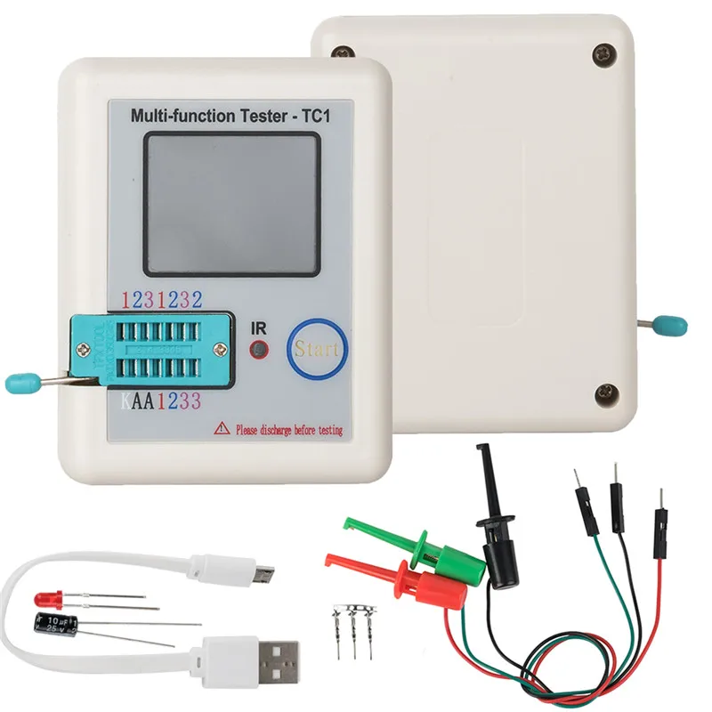 LCR-T4 Транзистор тестер Диод Триод Capactitance ESR LCR метр MOS PNP NPN