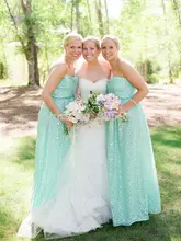 Fashion 2016 Sweetheart Chiffon A-Line Sleeveless Off the Shoulder Open Back Bridesmaid Dresses Romantic custom made BD019