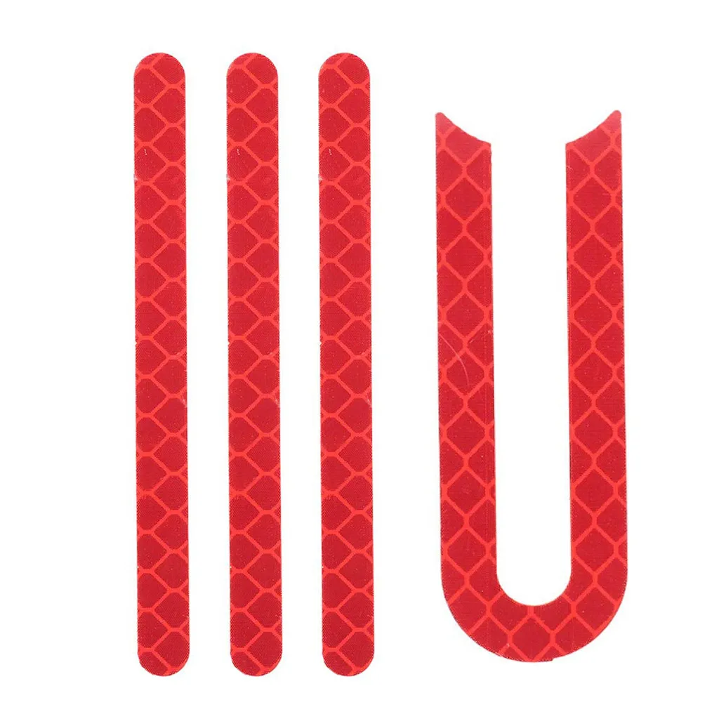 

4 pcs Front Rear Wheel Tyre Cover Protective Reflective Sticker for Xiaomi Mijia M365 2019 New Arrival fashion