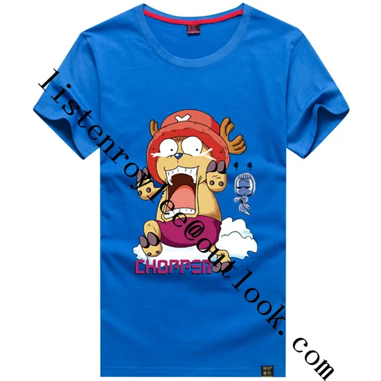 Chopper tshirt 5 Color One Piece Chopper Shirt For Men 2015 New