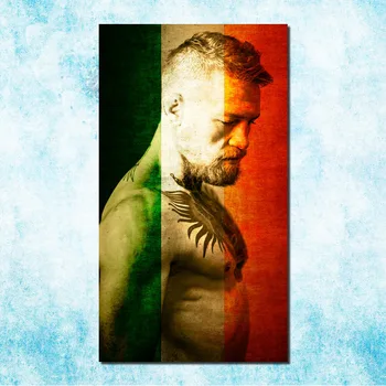 

Conor McGregor MMA UFC Fight Boxing Champion Art Silk Canvas Poster 13x24 24x43 inch Picture For Room Decor (more)-3