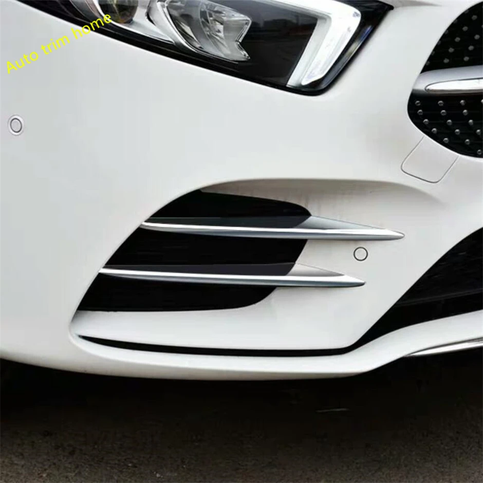 Передние противотуманные фары Lapetus лампы ВЕКО для бровей литья Накладка Mercedes Benz A