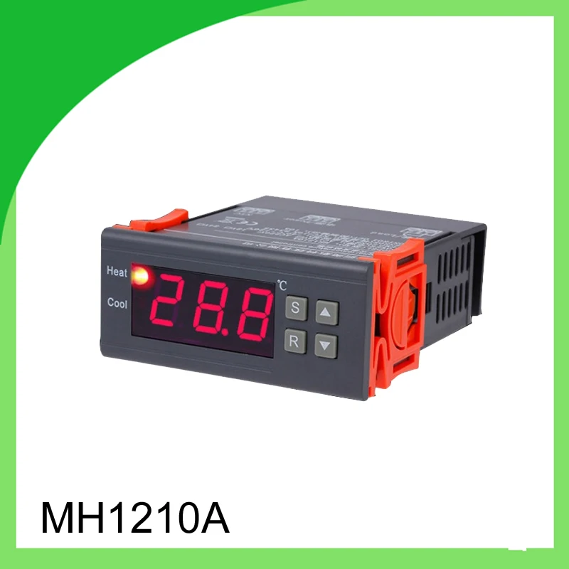 

MH1210A intelligent digital thermostat electronic temperature control table refrigeration heating controller 12V 24V 110V 220V