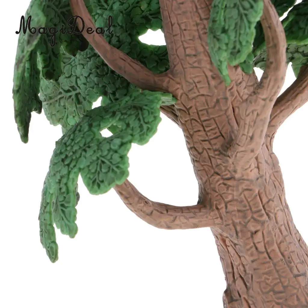 Simulation Pine Trees Mini Bonsai Coco Pine Ancient Cycad Tree Micro Landscape Cypress for Diorama Scenery Toys
