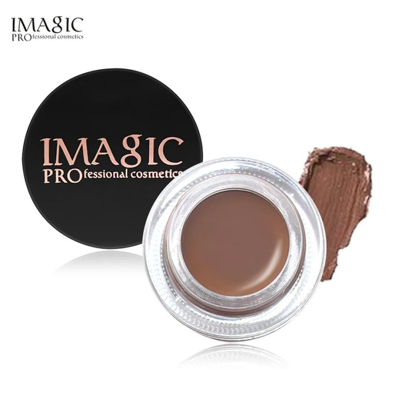 

IMAGIC 4g Eyebrow Enhancers Waterproof Long Lasting EyeBrow Gel Cream Makeup Brush Long-lasting Natural Eyebrow Enhancer