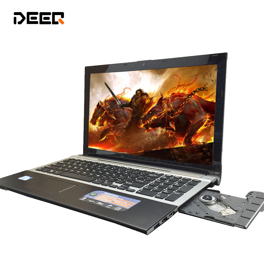 Achat 2017 windows système 10 15.6 pouce ordinateur portable INTEL Pentium N3510 3520 3530 3540 2.0g 8g ram 128g SSD dans caméra avec DVD RW