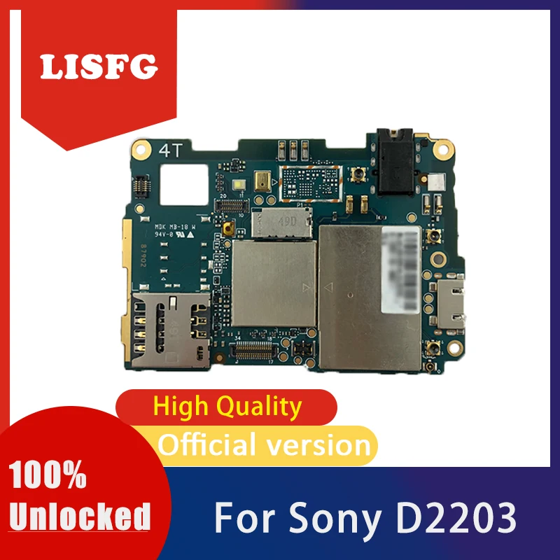 Протестированная полностью Рабочая материнская плата для Sony Xperia E3 D2203