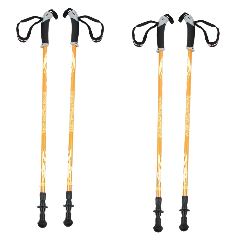 Straight Shank Alpenstock Untralight 2 section Telescopic Extending