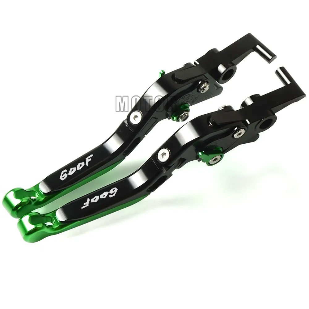 Green Для Honda CBR600F CBR600 F2/F3/F4/F4i 1991-2007 CBR 600 Мотоцикл с ЧПУ Алюминий регулируемый складной Выдвижная тормозной рычаг сцепления - Цвет: Green