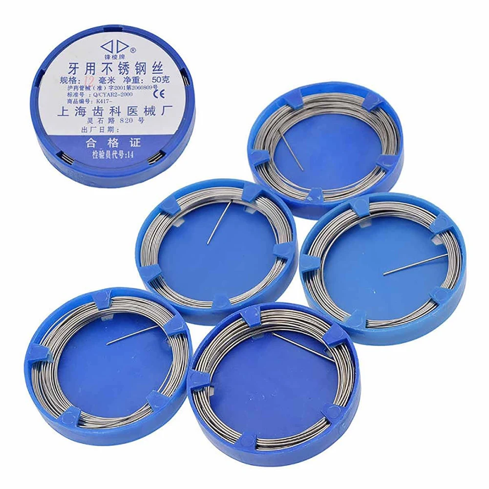 0.6mm 1.4mm Dentist Wire Corrector Dental Stainless Steel Wire