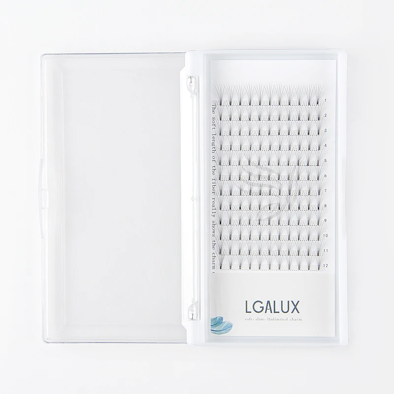 Ресницы Накладные LGALUX 5D из мягкой натуральной камелии толщиной 0 1 мм|Накладные