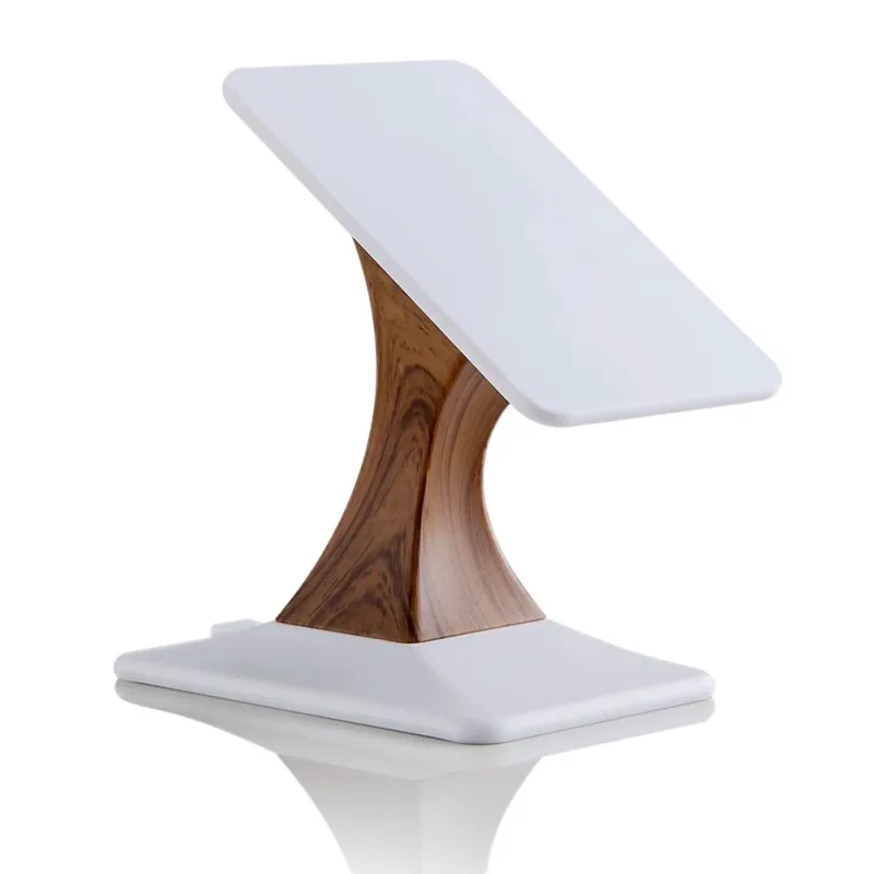 

NEW Fashion style Qi Wireless Fast Charging Stand Dock Pad wood grain bracket fast charg For Samsung S8 Note8 For iPhone