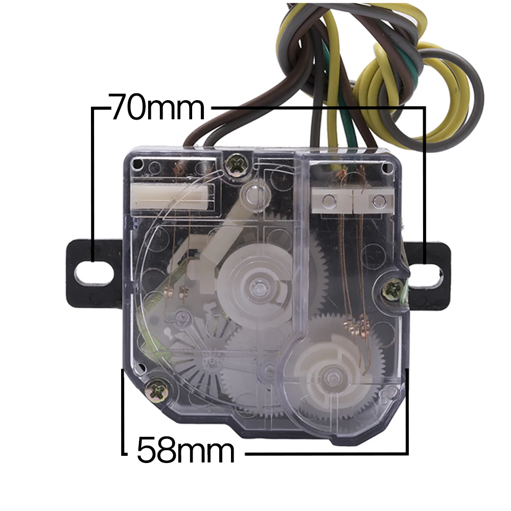 15 минут стиральная машина таймер переключатель шесть проводов 180 градусов центральное отверстие 70 мм автоматическая стиральная машина запчасти DXT15SF