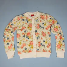WINTER GIRL SWEATER FLOWER PRINTED CHILDREN SWEATER hts1604