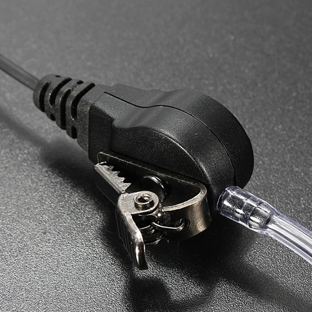 New FBI Style Cool Headset Earphone Earpiece Talkabout Radio Walkie Talkie 2 Pin Auriculares Headset