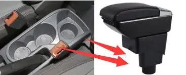 Центральная консоль подлокотник вращающийся для Ford Ecosport 2013- ящик для хранения подлокотник