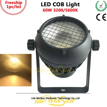 

Litewinsune Freeship 60W LED COB Par Light 3200K/5600K Warm White Wash LED Light High Quality