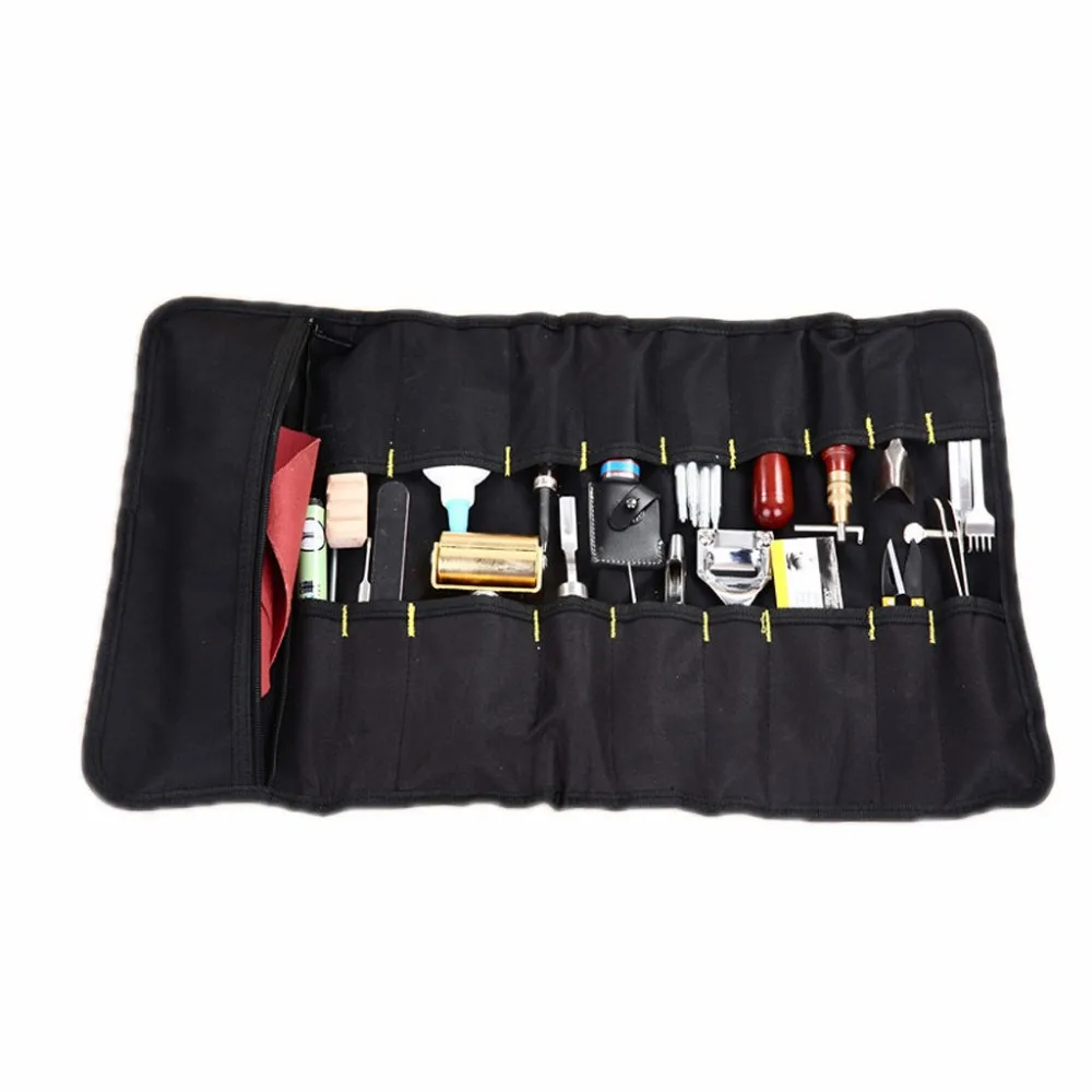 

For Leather Craft DIY TOOL Toolkit Pouch Hand Bag Leather Tools Storage Bag NEW