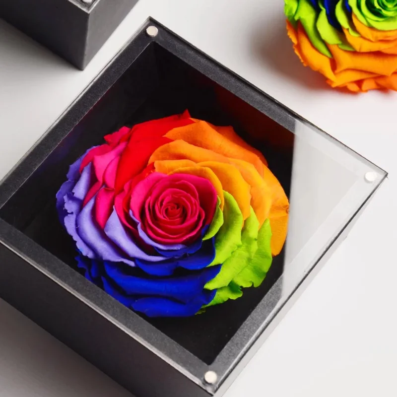 Xiaomi Youpin The One Forever Rose Flower консервированная бесземная свежая роза в коробке, свадебные украшения, уникальные подарки без сумки