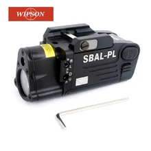 WIPSON ЧПУ готовая SBAL-PL светильник для оружия постоянный и стробоскопический светильник с красным лазерным пистолетом винтовка SBAL Sbal Flash светильник
