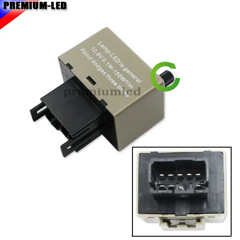 8 Pin Flashing Speed Adjustable Electronic LED Flasher Assy Relay Fix For Lexus Scion Toyota LED Turn Signal Light Bulbs|fixed|fix light - AliExpress