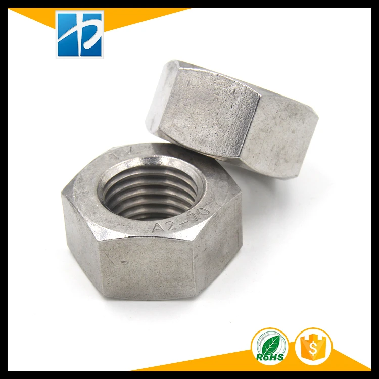 M4 DIN934 inox искусственная Шестигранная гайка из нержавеющей стали метрическая 100