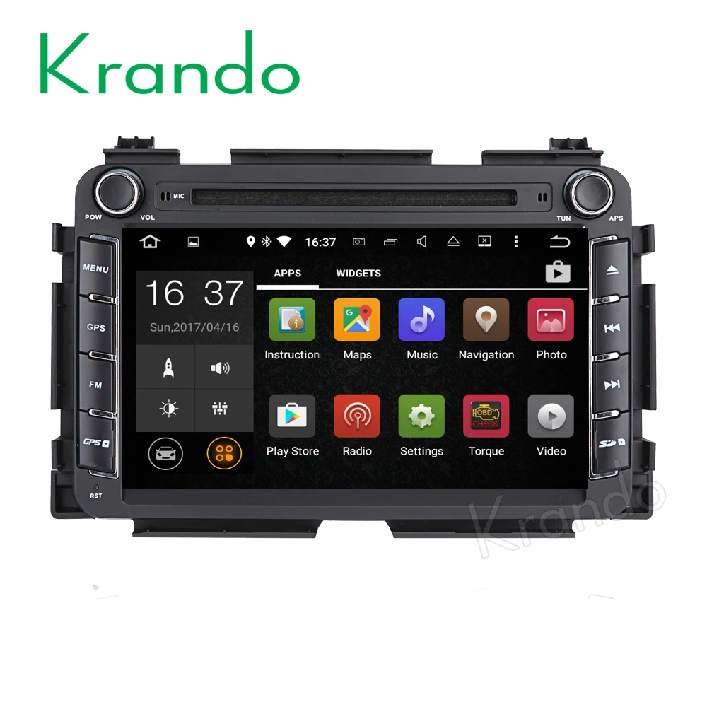 

Krando 8" Android 9.0 car navigation multimedia system for Honda Vezel HRV 2013+ audio radio gps dvd player